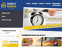 Tablet Screenshot of familyradio.be